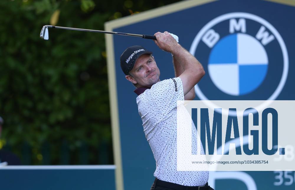 BMW PGA, Golf Herren Championship, Round 1, DP World Tour, European Tour, Wentworth Golf Club, Surrey, UK. - 14th September 2023. Justin Rose of England and Team Europe. - BMW PGA Championship, Round 1, DP World Tour, European Tour, Wentworth Golf Club, Surrey, UK. - 14th September 2023. Surrey Wentworth Golf Course United Kingdom
