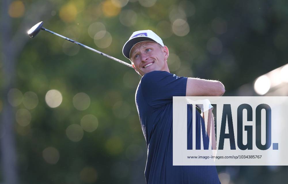 BMW PGA, Golf Herren Championship, Round 1, DP World Tour, European Tour, Wentworth Golf Club, Surrey, UK. - 14th September 2023. Adrian Meronk of Poland. - BMW PGA Championship, Round 1, DP World Tour, European Tour, Wentworth Golf Club, Surrey, UK. - 14th September 2023. Surrey Wentworth Golf Course United Kingdom