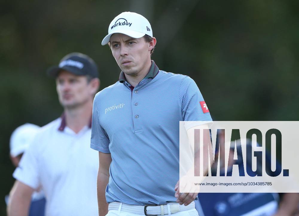 BMW PGA, Golf Herren Championship, Round 1, DP World Tour, European Tour, Wentworth Golf Club, Surrey, UK. - 14th September 2023. Matt Fitzpatrick of England and Team Europe. - BMW PGA Championship, Round 1, DP World Tour, European Tour, Wentworth Golf Club, Surrey, UK. - 14th September 2023. Surrey Wentworth Golf Course United Kingdom