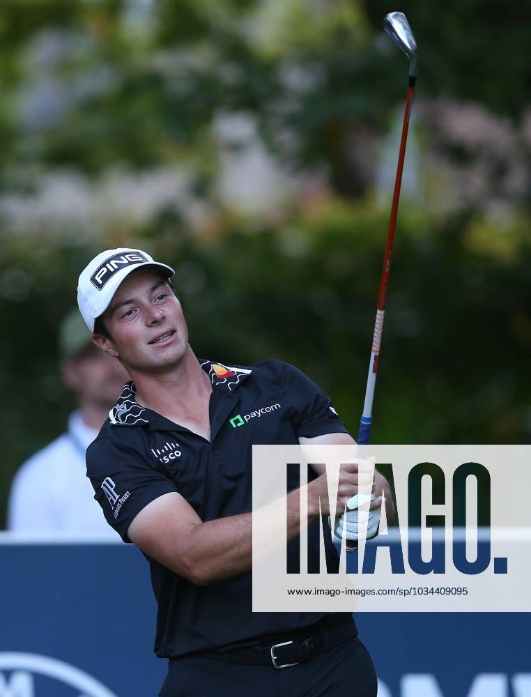BMW PGA, Golf Herren Championship, Round 2, DP World Tour, European Tour, Wentworth Golf Club, Surrey, UK. - 15th September 2023. Victor Hovland of Norway and Team Europe. - BMW PGA Championship, Round 2, DP World Tour, European Tour, Wentworth Golf Club, Surrey, UK. - 15th September 2023. Surrey Wentworth Golf Course United Kingdom