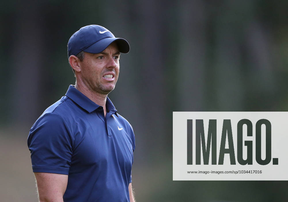 BMW PGA, Golf Herren Championship, Round 2, DP World Tour, European Tour, Wentworth Golf Club, Surrey, UK. - 15th September 2023. Rory McIlroy of Northern Ireland and Team Europe. - BMW PGA Championship, Round 2, DP World Tour, European Tour, Wentworth Golf Club, Surrey, UK. - 15th September 2023. Surrey Wentworth Golf Course United Kingdom