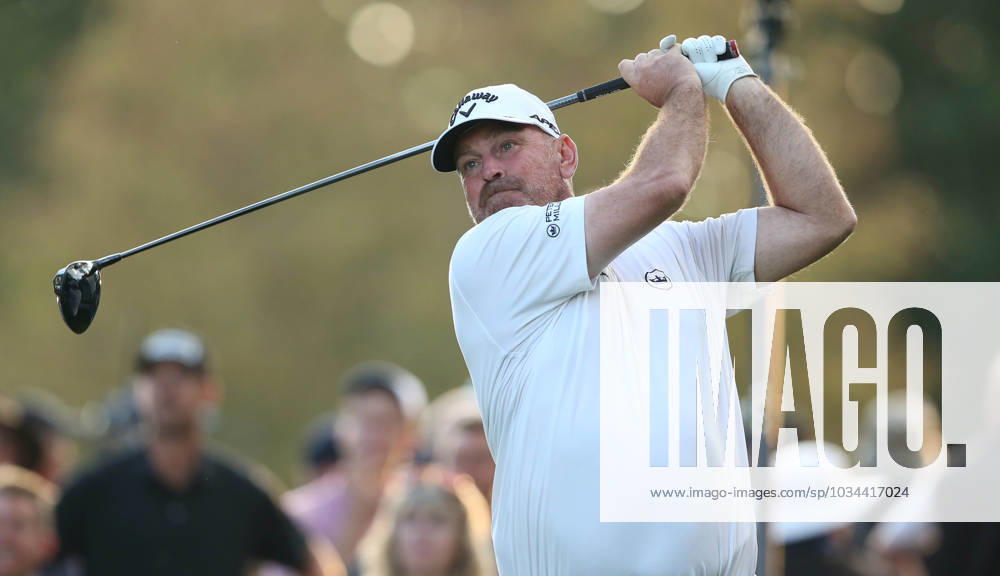 BMW PGA, Golf Herren Championship, Round 2, DP World Tour, European Tour, Wentworth Golf Club, Surrey, UK. - 15th September 2023. Thomas Bjorn of Denmark and Vice Captain of Team Europe. - BMW PGA Championship, Round 2, DP World Tour, European Tour, Wentworth Golf Club, Surrey, UK. - 15th September 2023. Surrey Wentworth Golf Course United Kingdom