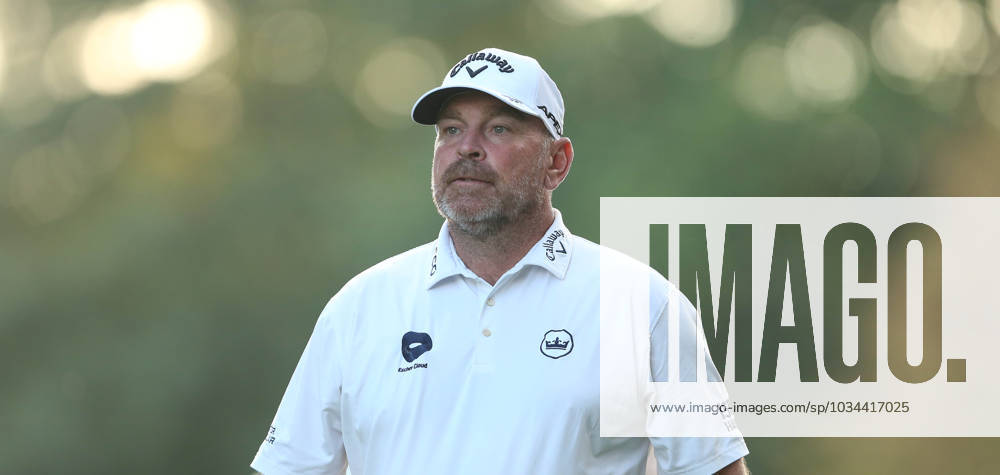 BMW PGA, Golf Herren Championship, Round 2, DP World Tour, European Tour, Wentworth Golf Club, Surrey, UK. - 15th September 2023. Thomas Bjorn of Denmark and Vice Captain of Team Europe. - BMW PGA Championship, Round 2, DP World Tour, European Tour, Wentworth Golf Club, Surrey, UK. - 15th September 2023. Surrey Wentworth Golf Course United Kingdom
