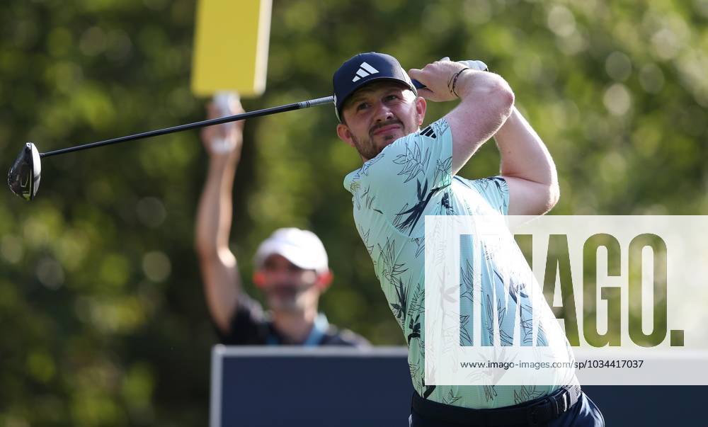 BMW PGA, Golf Herren Championship, Round 2, DP World Tour, European Tour, Wentworth Golf Club, Surrey, UK. - 15th September 2023. Connor Syme of Scotland. - BMW PGA Championship, Round 2, DP World Tour, European Tour, Wentworth Golf Club, Surrey, UK. - 15th September 2023. Surrey Wentworth Golf Course United Kingdom