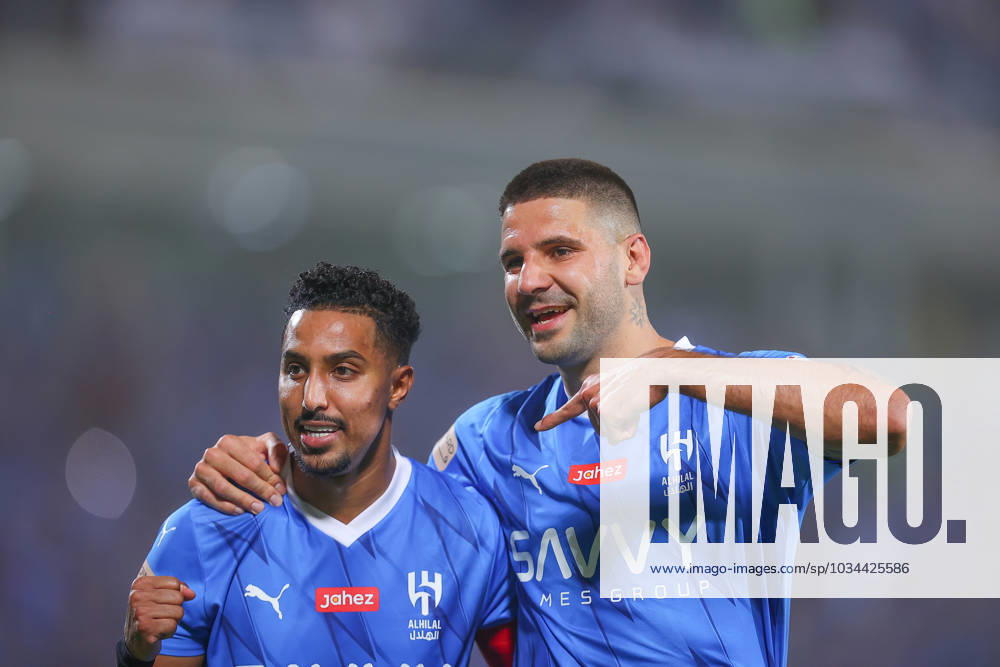 SAFF Roshn Saudi Pro League 2023-24 MD6 Aleksandar Mitrovic of Al-Hilal SFC in action during their Match Day 6 of the SAFF Roshn Saudi Pro League 2023-24 against Al-Riyadh SC at the Prince Faisal bin Fahd Stadium on September 15, 2023 in Riyadh, Saudi Arabia. Riyadh King Fahd International Stadium Kingdom of Saudi Arabia