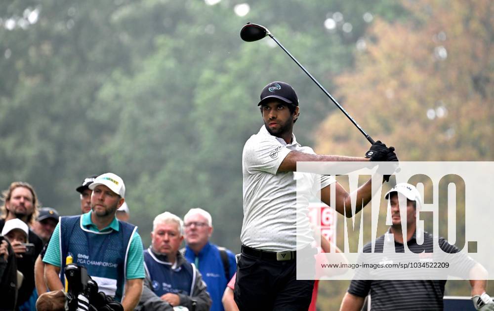 Mandatory Credit: Photo by Sandra Mailer Shutterstock (14094596x) Aaron Rai (ENG) during the BMW PGA, Golf Herren Championship 2023 at Wentworth BMW PGA Championship, Day 4, Golf, Wentworth Club, UK - 17 Sep 2023 BMW PGA Championship, Day 4, Golf, Wentworth Club, UK - 17 Sep 2023