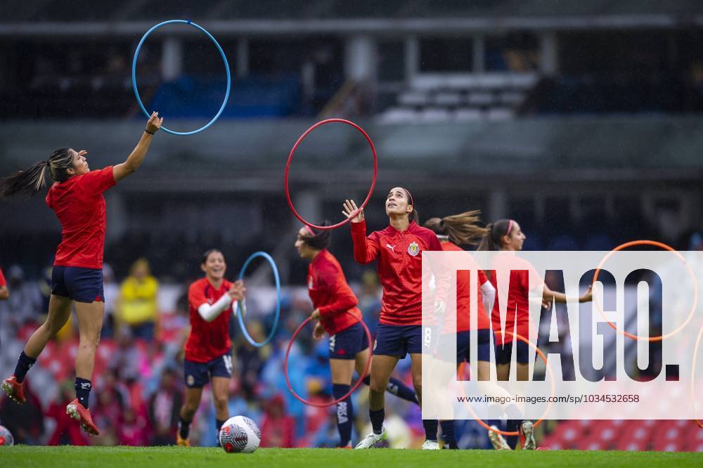 Liga MX Femenil Apertura 2023 America vs Guadalajara Christian Carolina of Guadalajara during the game America vs Guadalajara, corresponding to Round 11 of the Torneo Apertura 2023 of the Womens Liga BBVA MX, at Azteca Stadium, on September 17, 2023. <br><br> Christian Carolina de Guadalajara durante el partido America vs Guadalajara, correspondiente a la Jornada 11 del Torneo Apertura 2023 de la Liga BBVA MX Femenil, en el Estadio Azteca, el 17 de Septiembre de 2023 CIUDAD DE MEXICO CDMX MEXICO