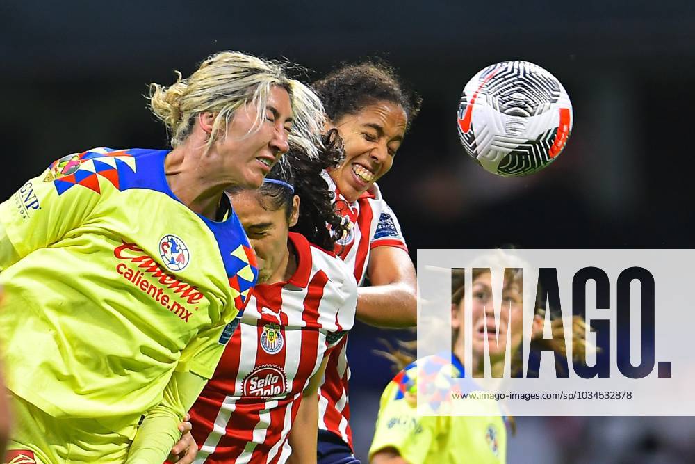 Liga MX Femenil Apertura 2023 America 2-1 Guadalajara during the game America vs Guadalajara, corresponding to Round 11 of the Torneo Apertura 2023 of the Womens Liga BBVA MX, at Azteca Stadium, on September 17, 2023. <br><br> durante el partido America vs Guadalajara, correspondiente a la Jornada 11 del Torneo Apertura 2023 de la Liga BBVA MX Femenil, en el Estadio Azteca, el 17 de Septiembre de 2023 CIUDAD DE MEXICO CDMX MEXICO