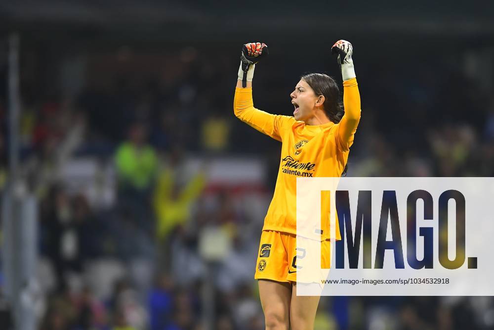 Liga MX Femenil Apertura 2023 America 2-1 Guadalajara Itzel Velasco of America during the game America vs Guadalajara, corresponding to Round 11 of the Torneo Apertura 2023 of the Womens Liga BBVA MX, at Azteca Stadium, on September 17, 2023. <br><br> Itzel Velasco de America durante el partido America vs Guadalajara, correspondiente a la Jornada 11 del Torneo Apertura 2023 de la Liga BBVA MX Femenil, en el Estadio Azteca, el 17 de Septiembre de 2023 CIUDAD DE MEXICO CDMX MEXICO