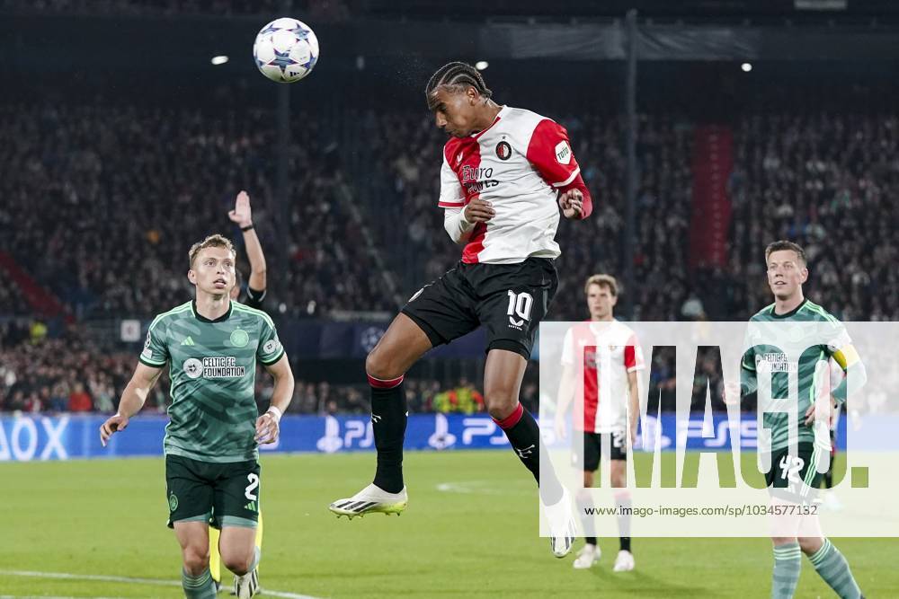 ROTTERDAM, 19Ã09-2023, Stadium Feijenoord De Kuip , Champions League , season 2023 2024, Feyenoord - Celtic , Feyenoord player Calvin Stengs Feyenoord - Celtic x22413390x