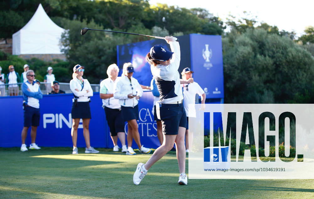 2023 Solheim Cup, Finca Cortesin, Andalucia, Spain 21 9 2023 Irelands Leona Maguire Leona Maguire 21 9 2023