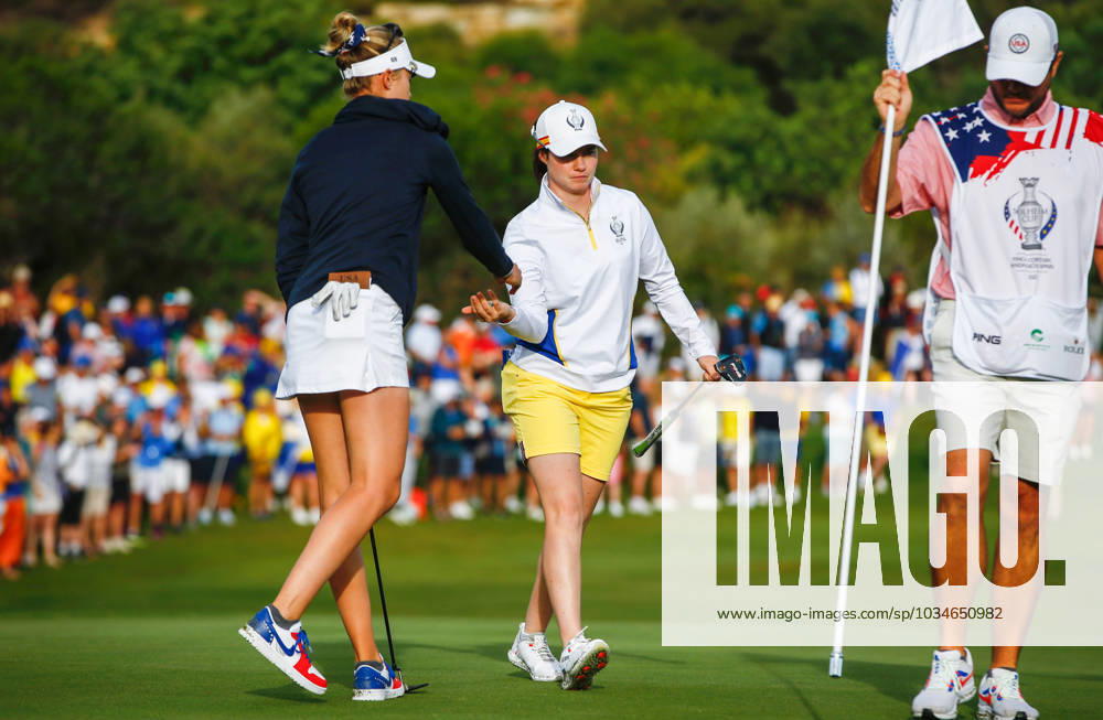 2023 Solheim Cup, Finca Cortesin, Andalucia, Spain 22 9 2023 Irelands Leona Maguire Leona Maguire 22 9 2023