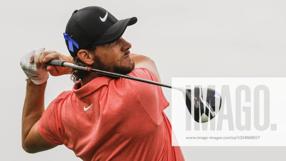 Thomas Pieters of Belgium hits his tee shot on the sixteenth hole during the first round of the 2023 LIV Golf League tournament at Rich Harvest Farms in Sugar Grove, Illinois, on Friday September 22, 2023. Tournament play runs from September 22nd through the 24th. SGI20230922818 TANNENxMAURY
