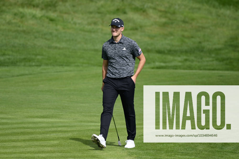 Golf, Cazoo Open de France in Saint-Quentin-en-Yvelines Rasmus Hojgaard ( DEN ) GOLF : Cazoo Open de France - St Quentin en Yvelines - 23 09 2023 FedericoPestellini Panoramic