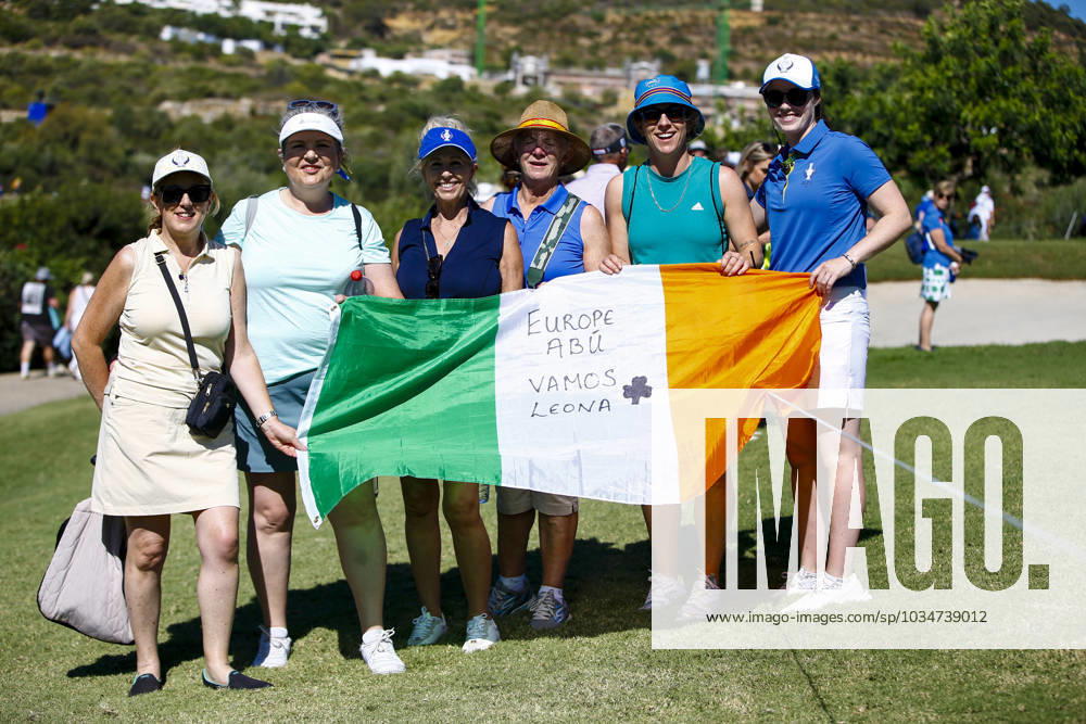 2023 Solheim Cup, Finca Cortesin, Andalucia, Spain 24 9 2023 Fans of Leona Maguire Fans of Leona Maguire 24 9 2023