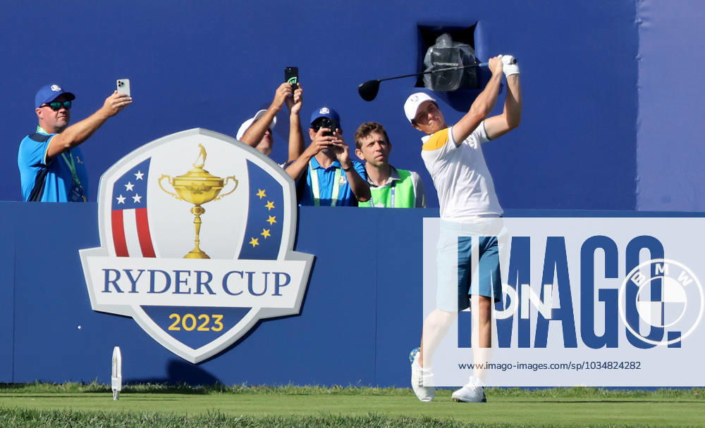 GOLF - Ryder Cup 2023 ROME,ITALY,26.SEP.23 - GOLF - Ryder Cup, preview. Image shows Rory Mcilroy (XI EUR). GEPAxpictures Oberlaender