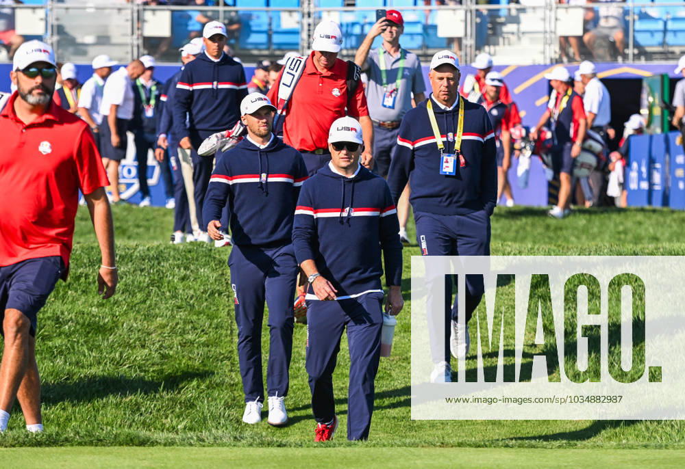 Ryder Cup 2023, Practice and Previews, Golf, Marco Simone Golf & Country Club, Rome, Italy - 28 Sep 2023