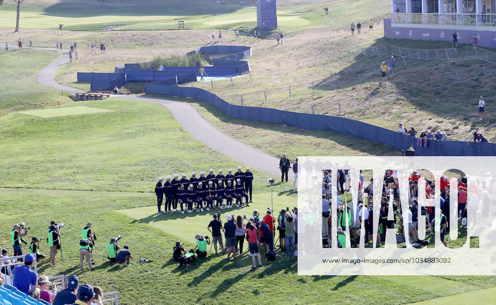 GOLF - Ryder Cup 2023 ROME,ITALY,28.SEP.23 - GOLF - Ryder Cup, preview. Image shows an overview with the team of USA. GEPAxpictures Oberlaender