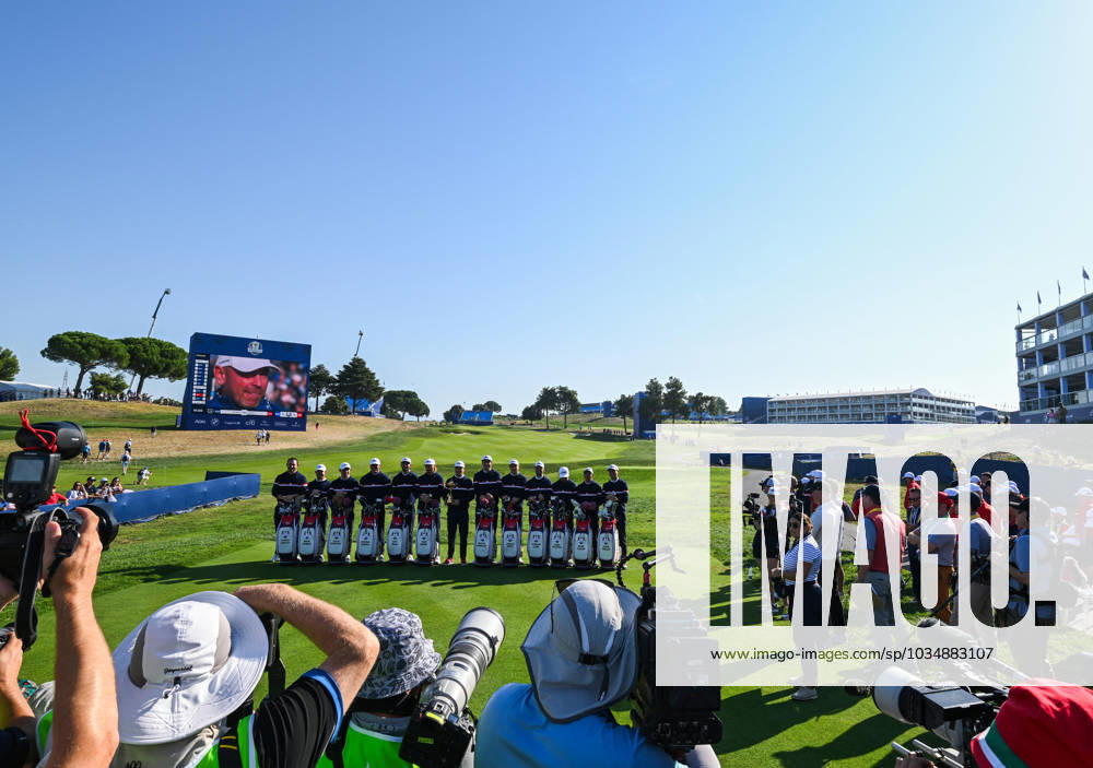 Ryder Cup 2023, Practice and Previews, Golf, Marco Simone Golf & Country Club, Rome, Italy - 28 Sep 2023