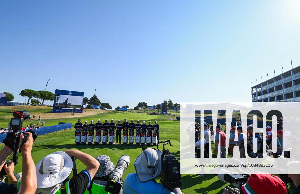 Ryder Cup 2023, Practice and Previews, Golf, Marco Simone Golf & Country Club, Rome, Italy - 28 Sep 2023