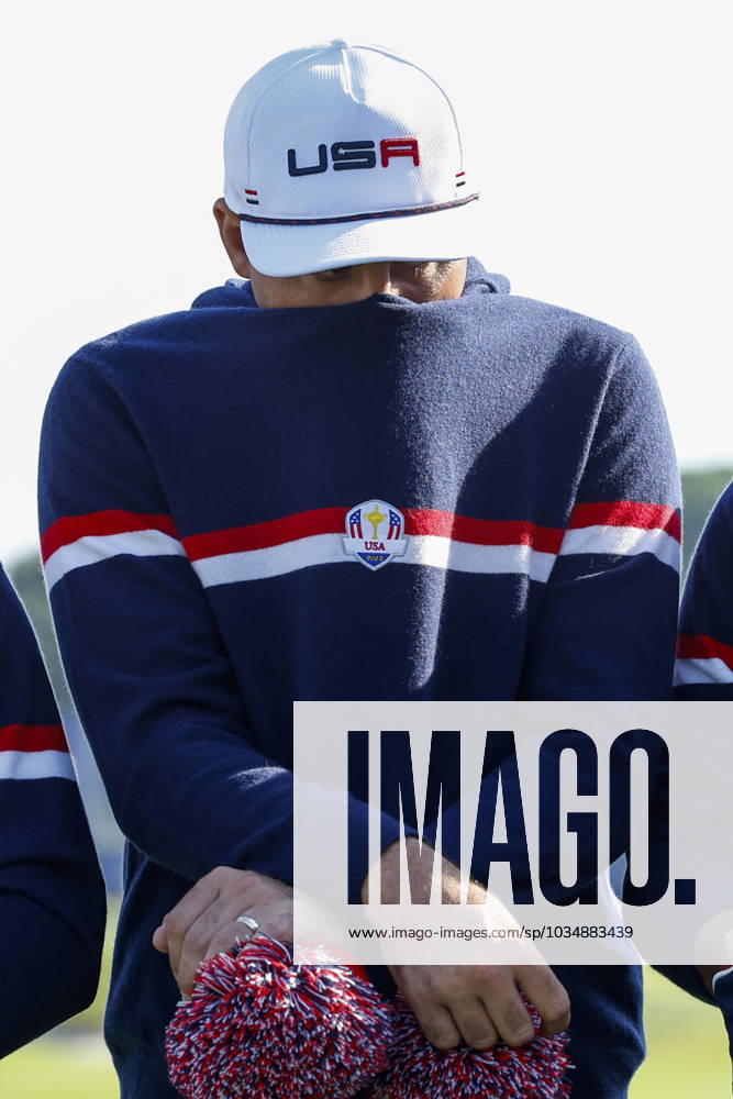 US golfer, Scottie Scheffler poses at the US team official team portraits for the 2023 Ryder Cup golf tournament at Marco Simone Golf Club in Guidonia, near Rome, Italy, 28 September 2023. The 44th Ryder Cup matches between the US and Europe will be held in Italy from 29 September to 01 October 2023..ANSA FABIO FRUSTACI 2023 Ryder Cup golf tournament - ZUMAa110 20230928_zaf_a110_006