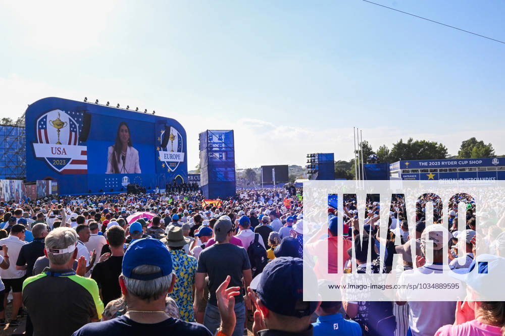 Ryder Cup 2023, Practice and Previews, Golf, Marco Simone Golf & Country Club, Rome, Italy - 28 Sep 2023