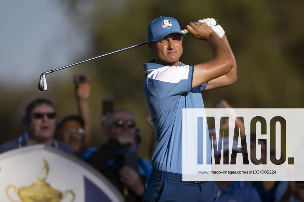 Ludvig Aberg of Team Europe during the first round of the Ryder Cup on September 29, 2023 in Rome Photo Mathias Bergeld BILDBYRAN kod MB MB0736 golf ryder cup day 1 bbeng round 1