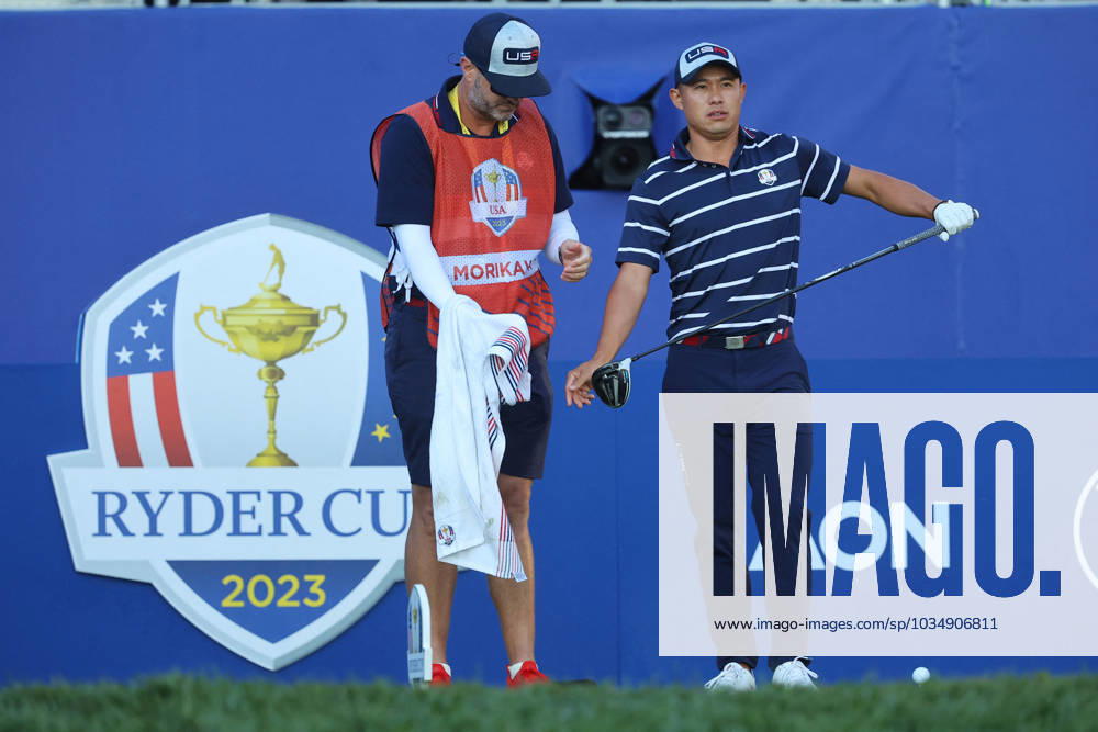 Rome Ryder Cup 2023 - Foursomes Session, 29.09.2023 Rome, Italy 29.09.2023: Rickie Fowler of USA during Foursomes Session at RYDER CUP 2023 at Marco Simone Golf & Country Club di Guidonia Montecelio, Roma Rome italy -