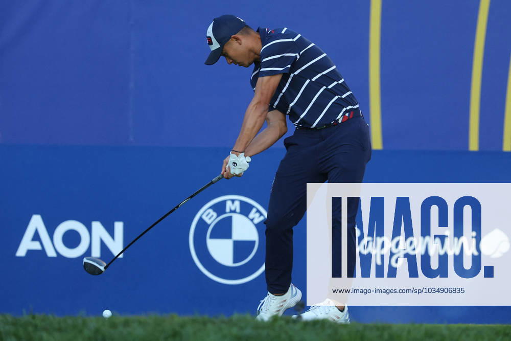 Rome Ryder Cup 2023 - Foursomes Session, 29.09.2023 Rome, Italy 29.09.2023: Rickie Fowler of USA during Foursomes Session at RYDER CUP 2023 at Marco Simone Golf & Country Club di Guidonia Montecelio, Roma Rome italy -