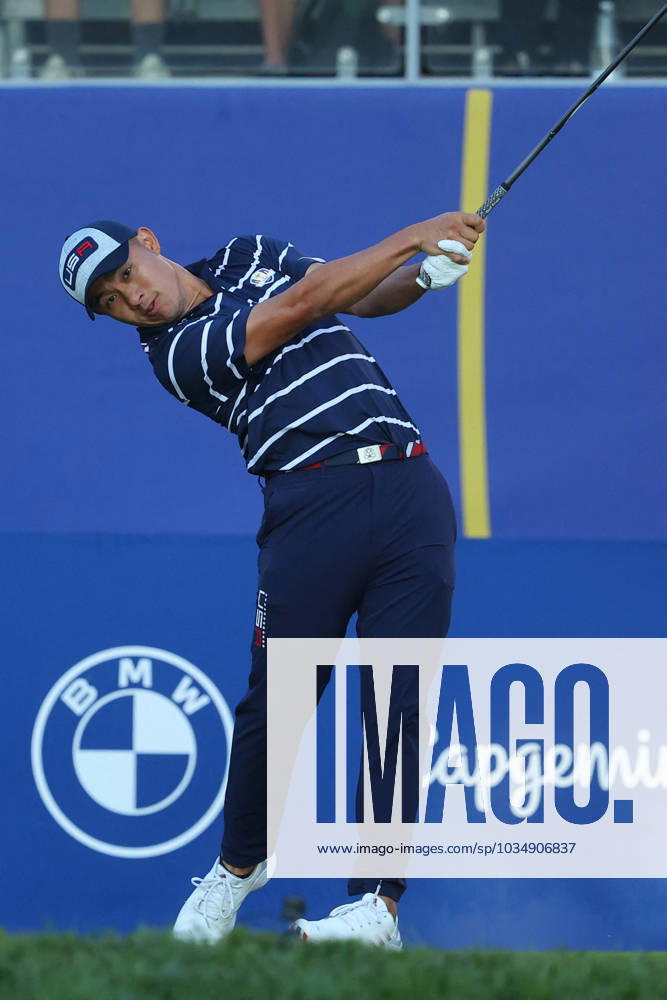 Rome Ryder Cup 2023 - Foursomes Session, 29.09.2023 Rome, Italy 29.09.2023: Rickie Fowler of USA during Foursomes Session at RYDER CUP 2023 at Marco Simone Golf & Country Club di Guidonia Montecelio, Roma Rome italy -