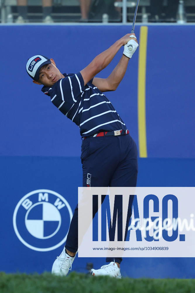 Rome Ryder Cup 2023 - Foursomes Session, 29.09.2023 Rome, Italy 29.09.2023: Rickie Fowler of USA during Foursomes Session at RYDER CUP 2023 at Marco Simone Golf & Country Club di Guidonia Montecelio, Roma Rome italy -