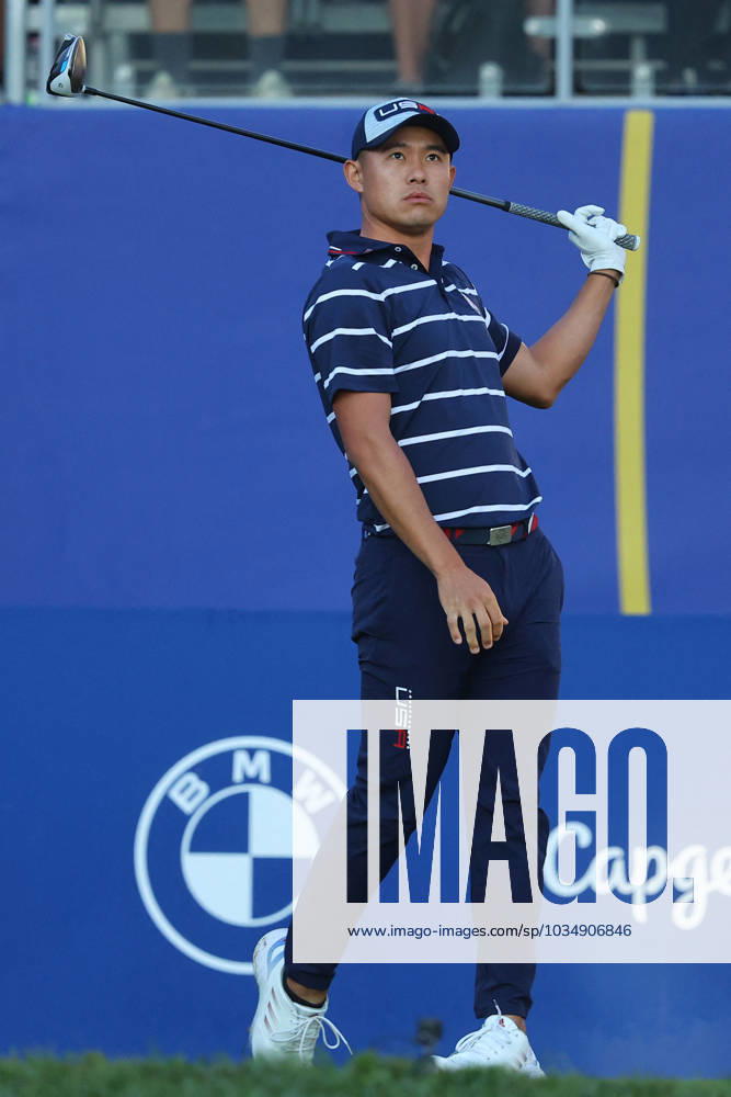 Rome Ryder Cup 2023 - Foursomes Session, 29.09.2023 Rome, Italy 29.09.2023: Rickie Fowler of USA during Foursomes Session at RYDER CUP 2023 at Marco Simone Golf & Country Club di Guidonia Montecelio, Roma Rome italy -