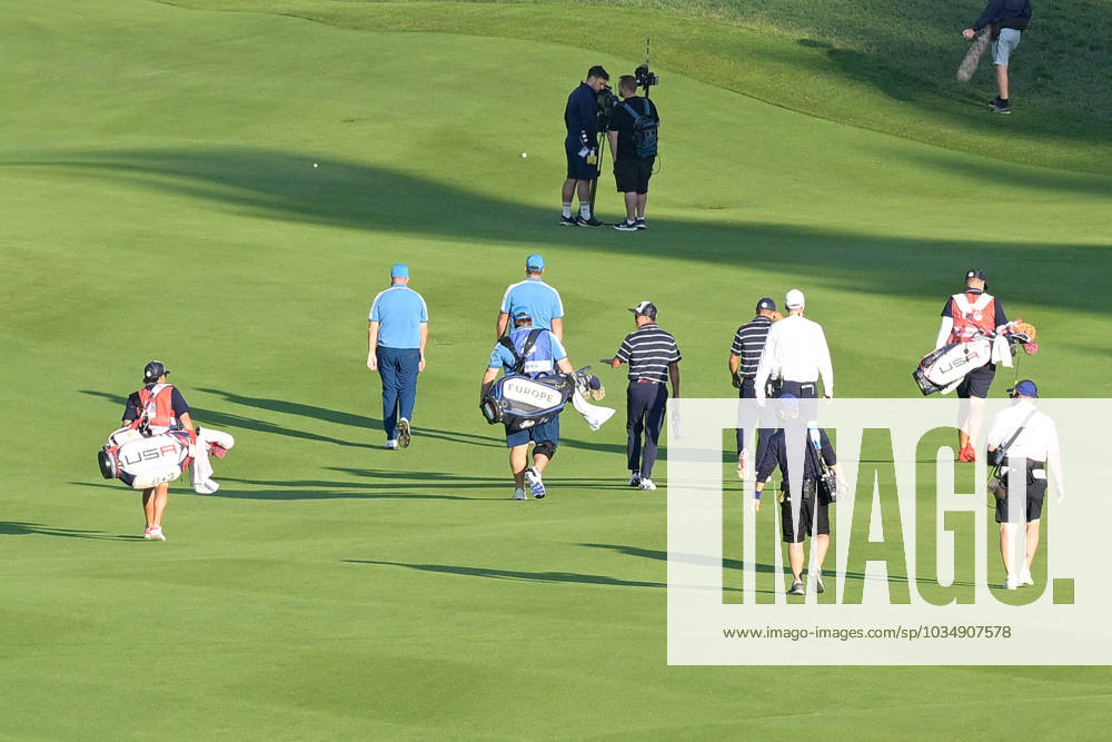 Golf match - Ryder Cup 2023 during the Ryder Cup 2023 at Marco Simone Golf & Country Club on September 29, 2023 in Rome Italy. Rome Italy