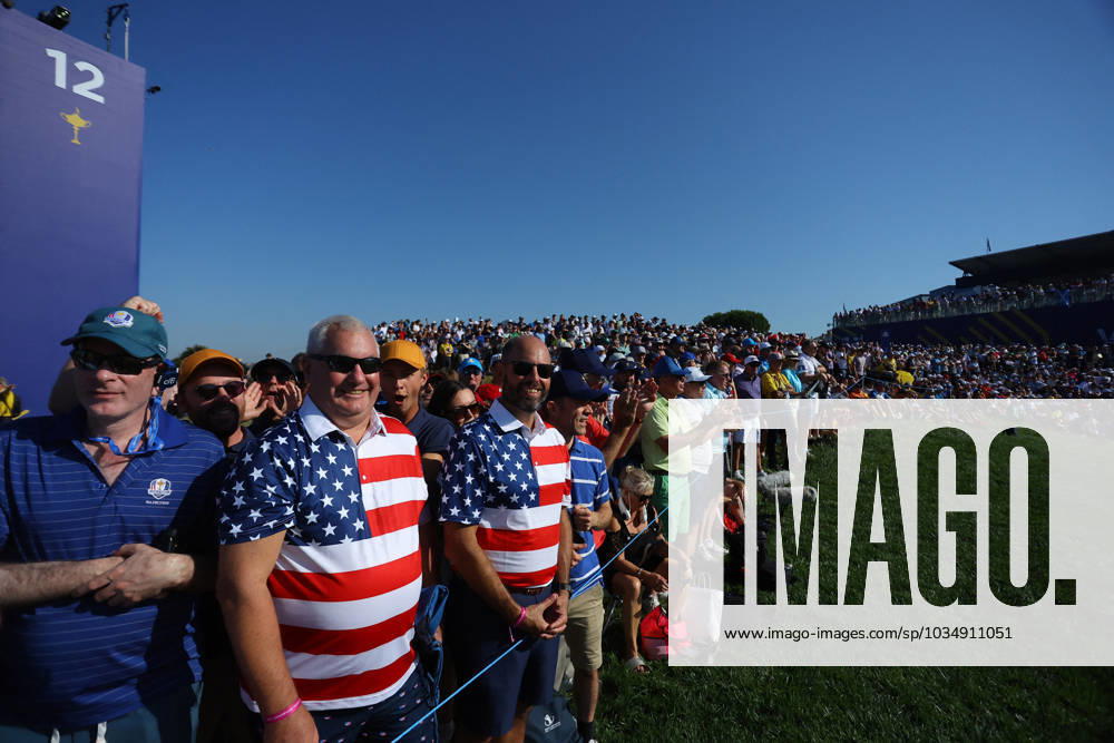 Golf match - Ryder Cup 2023 Rome, Italy 29.09.2023: Foursomes Session at RYDER CUP 2023 at Marco Simone Golf & Country Club di Guidonia Montecelio, Roma Rome Italy