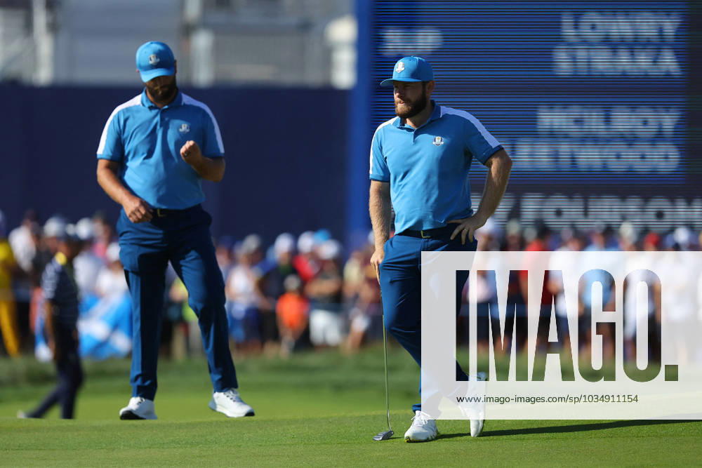 Golf match - Ryder Cup 2023 Rome, Italy 29.09.2023: Foursomes Session at RYDER CUP 2023 at Marco Simone Golf & Country Club di Guidonia Montecelio, Roma Rome Italy