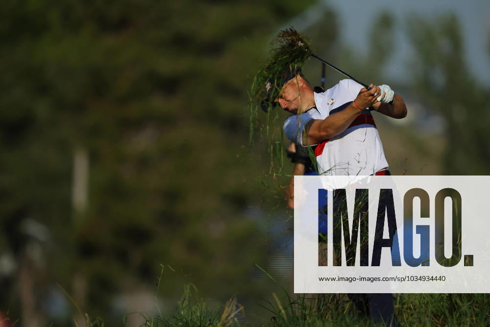 Rome, Italy 30.09.2023: Justin THOMAS, Session One - Foursomes at RYDER CUP 2023 at Marco Simone Golf & Country Club di Guidonia Montecelio, Roma