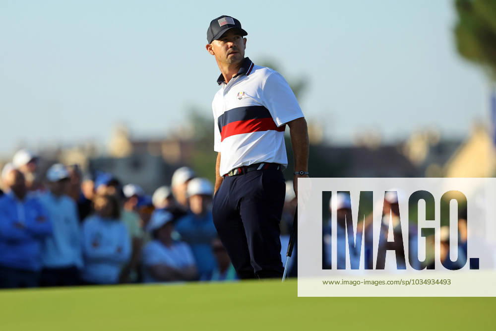 Rome, Italy 30.09.2023: Max HOMA, Session One - Foursomes at RYDER CUP 2023 at Marco Simone Golf & Country Club di Guidonia Montecelio, Roma