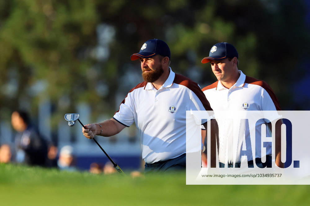 Rome Ryder Cup 2023 - Session One Foursomes MATCHES, 30.09.2023 Rome, Italy 30.09.2023: Shane LOWRY, Sepp STRAKA, Session One - Foursomes at RYDER CUP 2023 at Marco Simone Golf & Country Club di Guidonia Montecelio, Roma Rome italy -