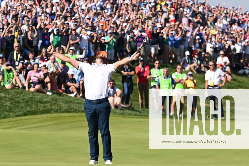 Ryder Cup 2023, Day Two, Morning Foursomes, Golf, Marco Simone Golf & Country Club, Rome, Italy - 30 Sep 2023
