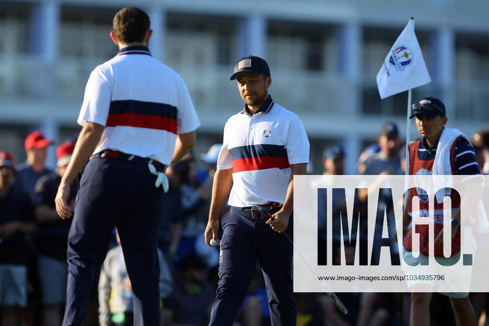 Rome Ryder Cup 2023 - Session One Foursomes MATCHES, 30.09.2023 Rome, Italy 30.09.2023: Xander SCHAUFFELE, Session One - Foursomes at RYDER CUP 2023 at Marco Simone Golf & Country Club di Guidonia Montecelio, Roma Rome italy -