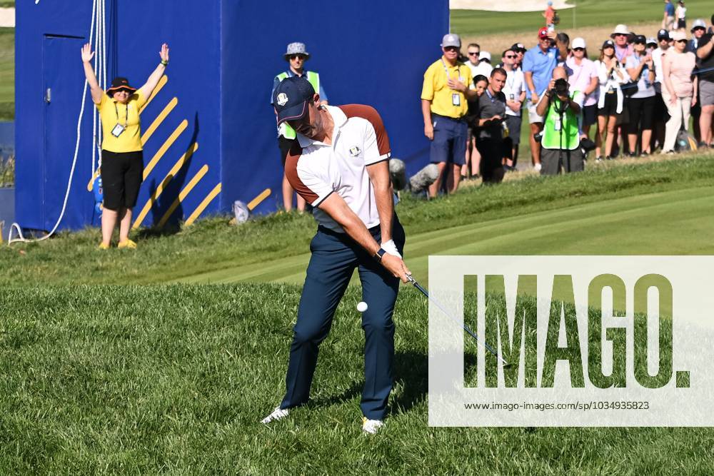 Ryder Cup 2023, Day Two, Morning Foursomes, Golf, Marco Simone Golf & Country Club, Rome, Italy - 30 Sep 2023