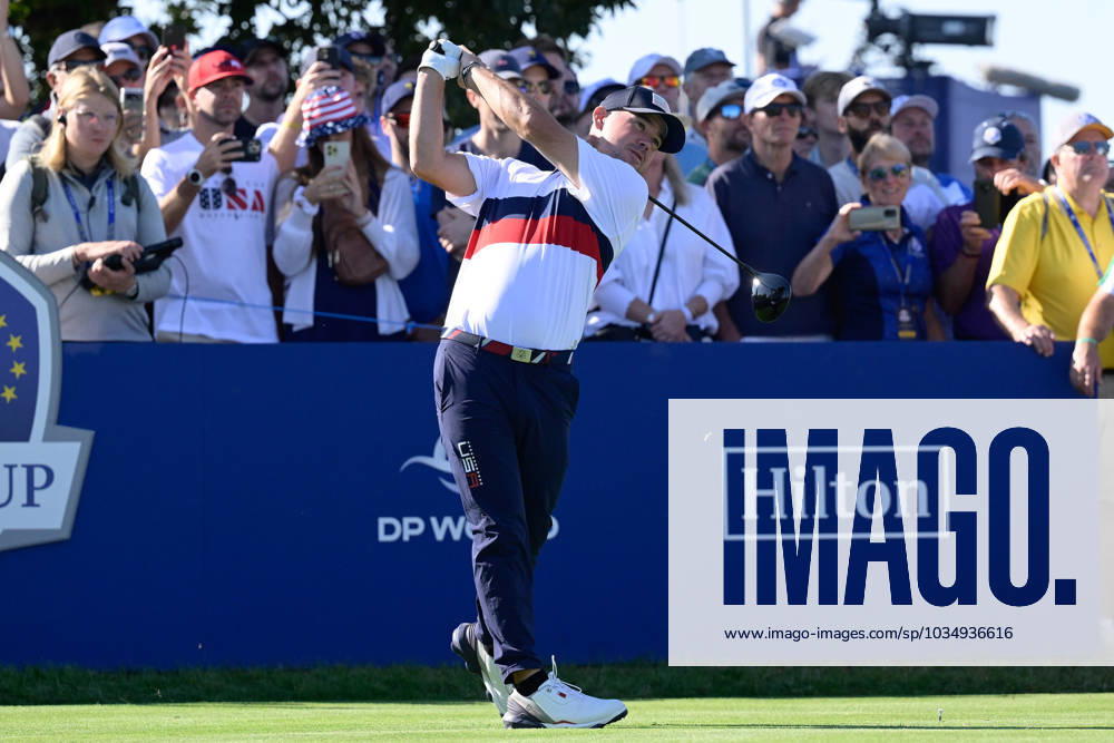 Brian Harman (USA) during the Ryder Cup 2023 at Marco Simone Golf & Country Club on September 30, 2023 in Rome Italy.