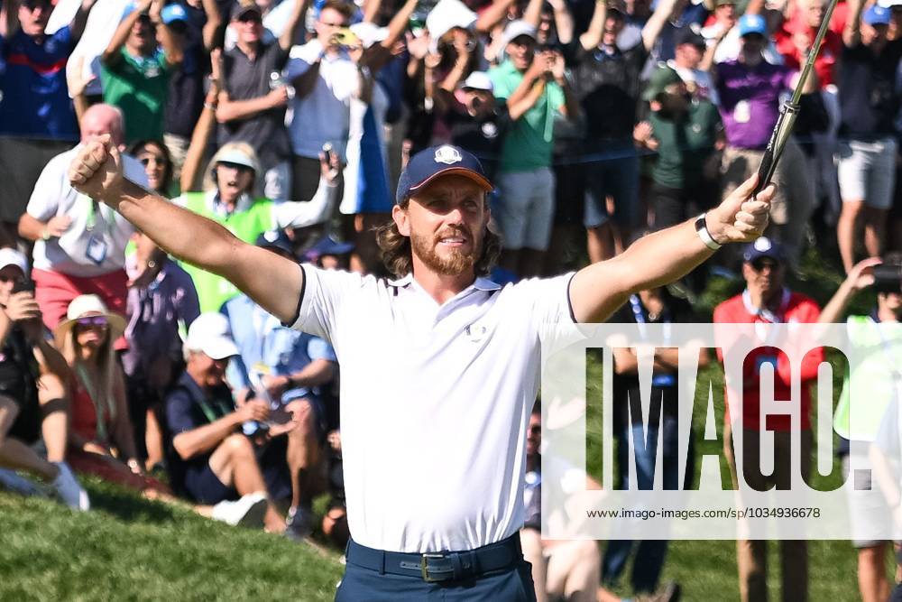 Ryder Cup 2023, Day Two, Morning Foursomes, Golf, Marco Simone Golf & Country Club, Rome, Italy - 30 Sep 2023