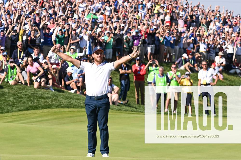 Ryder Cup 2023, Day Two, Morning Foursomes, Golf, Marco Simone Golf & Country Club, Rome, Italy - 30 Sep 2023