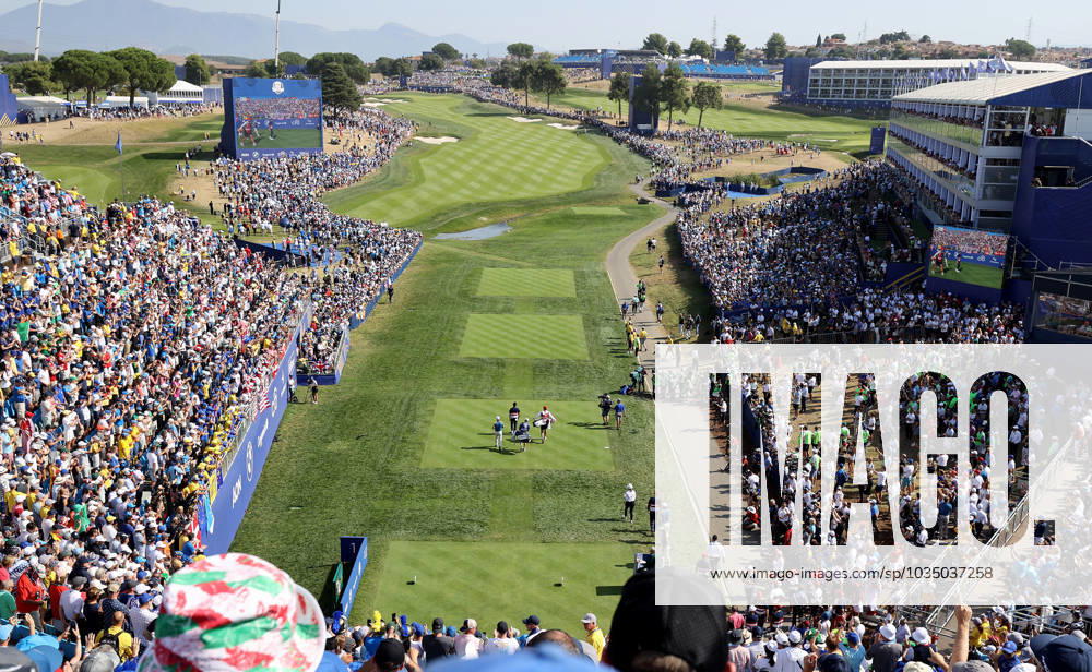 GOLF - Ryder Cup 2023 ROME,ITALY,01.OCT.23 - GOLF - Ryder Cup, Marco Simone Golf and Country Club. Image shows an overview. GEPAxpictures Oberlaender