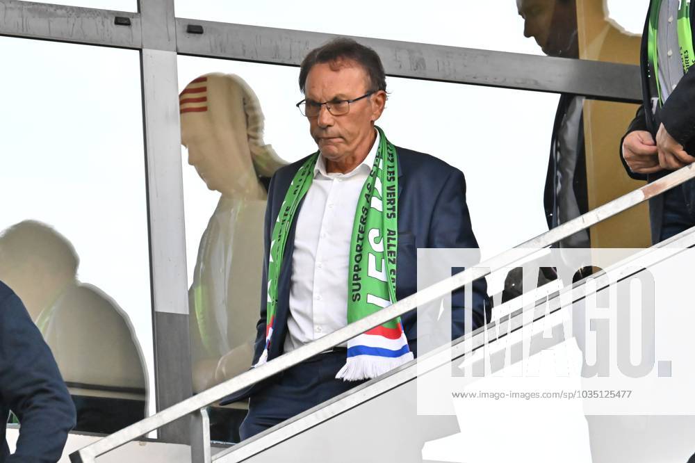 Roland Romeyer (saint-etienne) FOOTBALL : AS Saint-Etienne vs USL Dunkerque - Ligue 2 - 04 10 2023 FredericChambert Panoramic