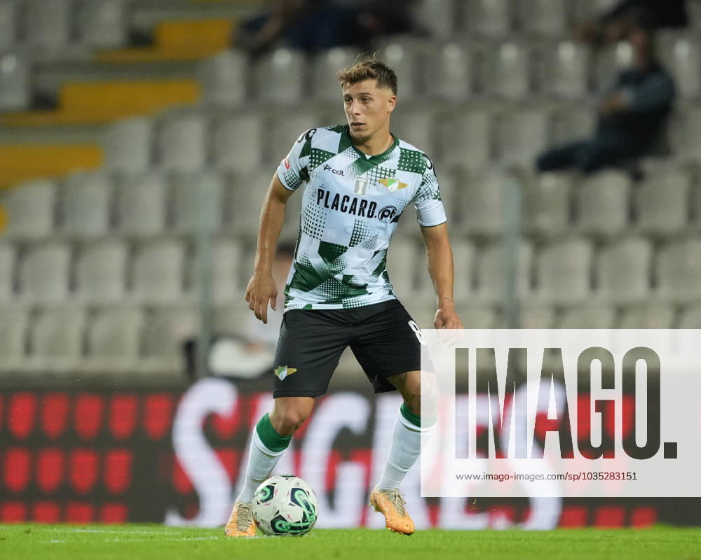 Moreirense FC v Boavista FC - Liga Portugal BETCLIC - 8Âª Jornada Goncalo Franco do Moreirense FC durante partida entre Moreirense FC v Boavista FC valida pela Liga Portugal BETCLIC - 8Âª Jornada no Estadio Comendador Joaquim de Almeida Freitas, Moreira de Conegos, Portugal (Foto de Pedro Loureiro Avant Sports) Moreira de Conegos Estadio Comendador Joaquim de Almeida Freitas Portugal