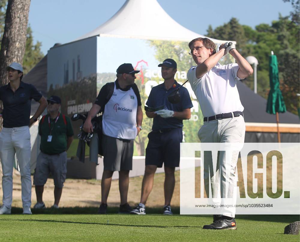 Acciona Open de Spain ProAm Golf Tournament presented by Madrid, Wednesday, October 11, 2023 In The Picture Jose Luis Martinez Almeida Cordon Press
