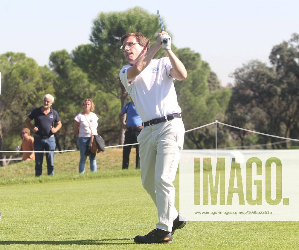 Acciona Open de Spain ProAm Golf Tournament presented by Madrid, Wednesday, October 11, 2023 In The Picture Jose Luis Martinez Almeida Cordon Press