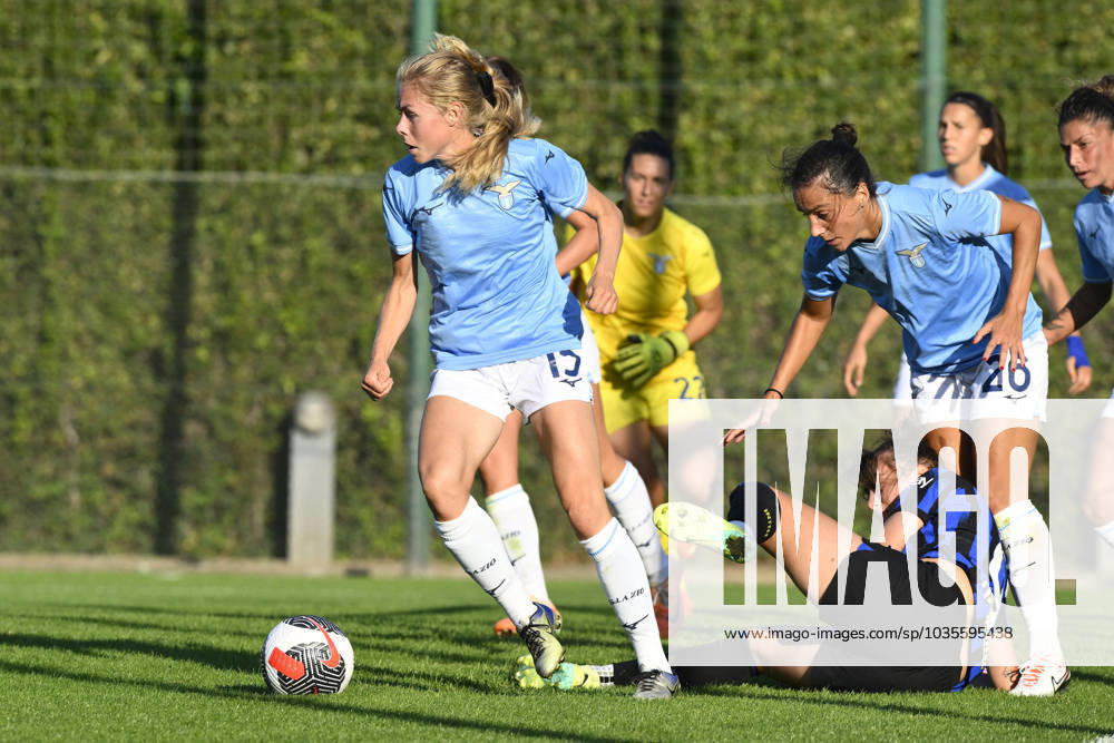 Italian football Serie A Women match - Lazio Women vs FC Internazionale Women Maja Gothberg of S.S. Lazio Women during Women s Italian Cup round of 16 between S.S. Lazio Women vs F.C. Inter, 12 October 2023, Stadium Mirko Fersini, Formello Italy. Rome Italy